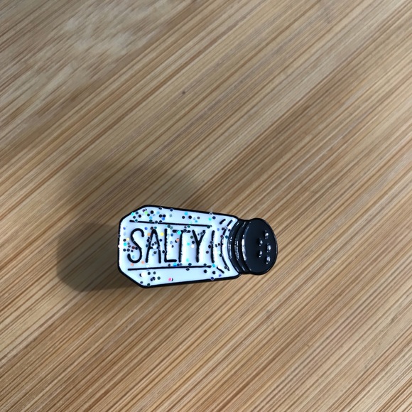 “Salty” Enamel Pin NWOT - Picture 2 of 4